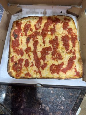 All vegan grandma pie #Veganuary at Umberto's in Lake Grove