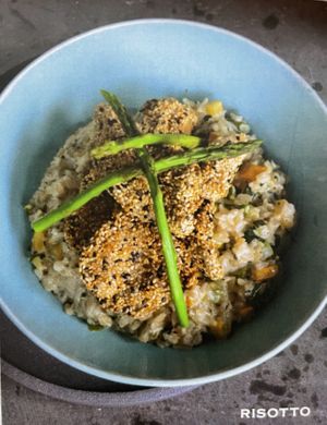 Mushroom Risotto - from the menu  at Be Innergy in Armenia