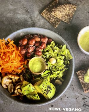 Vegan bowl- from the menu  at Be Innergy in Armenia