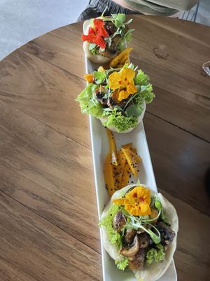 Bao buns  at Be Innergy in Armenia