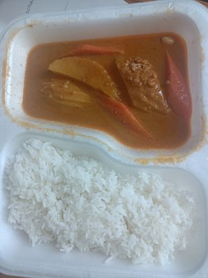 Matsaman Curry Vegan at Green Thai in Neu-isenburg