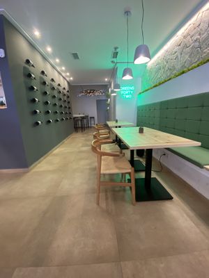 Inside  at Greens 42 in Alicante