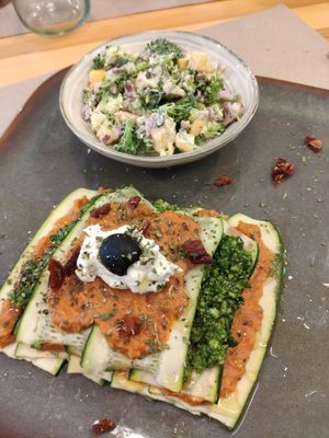 Lasaña at Greens 42 in Alicante