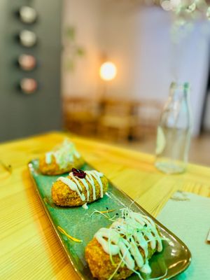 Croquetas.  at Greens 42 in Alicante