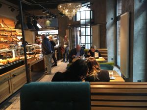 Inside at Huck in Frankfurt