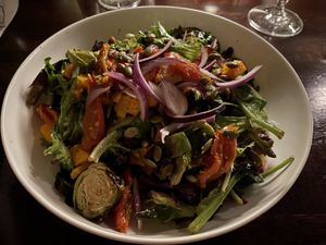 The garden patch  at Pyramid Restaurant and Bar in Dallas