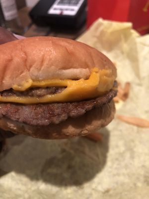 Double cheese burger  at Mr.Charlie's - Los-Angeles in Los Angeles