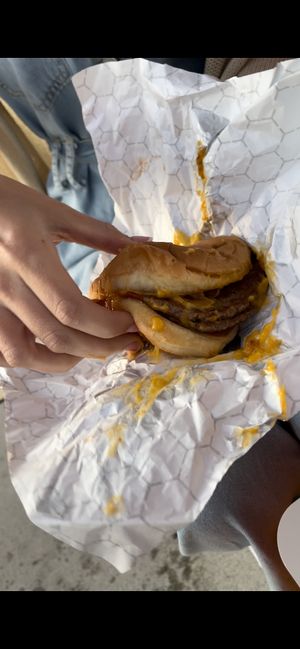 Double cheese burger   at Mr.Charlie's - Los-Angeles in Los Angeles