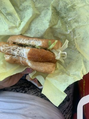 Chick’n Sandwich   at Mr.Charlie's - Los-Angeles in Los Angeles