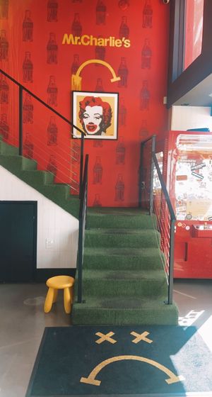 inside (no inside seating tho)  at Mr.Charlie's - Los-Angeles in Los Angeles