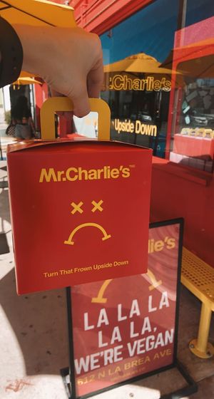 frowny meal   at Mr.Charlie's - Los-Angeles in Los Angeles