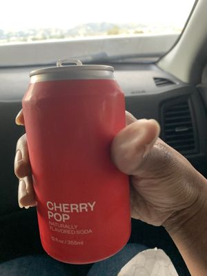 United Soda of America-Cherry Pop  at Mr.Charlie's - Los-Angeles in Los Angeles