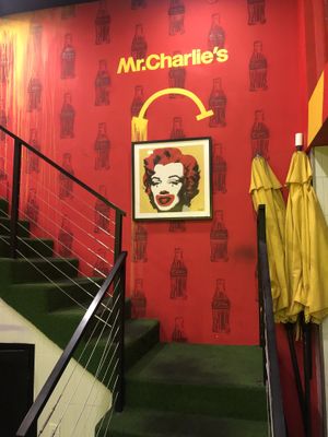 Wall art  at Mr.Charlie's - Los-Angeles in Los Angeles