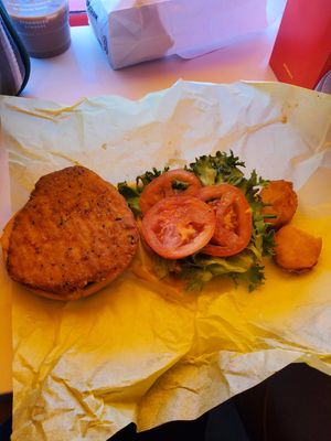 The Mr. Sunday sandwich was really good. Prices are a little expensive but that's to be expected. They don't have bathrooms for anyone to use and that sucked. Fries were good. at Mr.Charlie's - Los-Angeles in Los Angeles