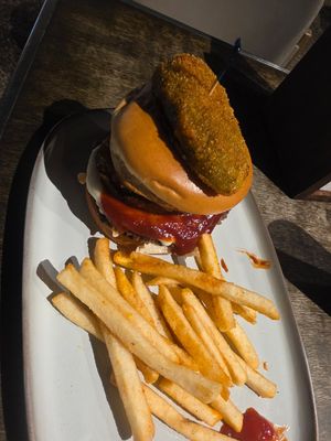 Western 🍔 at Bean Plant-Based Food in Mexicali