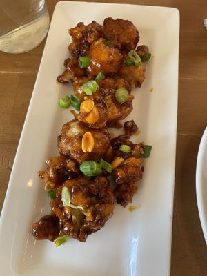 Cauliflower salad  at Saw Shop Public House in Kelseyville