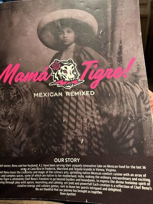   at Mama Tigre in Oakton