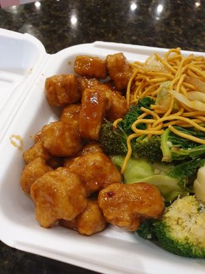 Vegan at Panda Express in Altamonte Springs