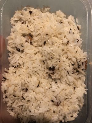 Garlic rice  at Nellys Delhi in Wolverhampton