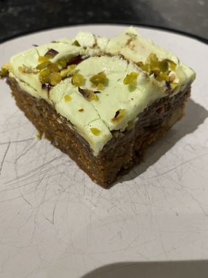 Carrot and Walnut Cake   at Nellys Delhi in Wolverhampton