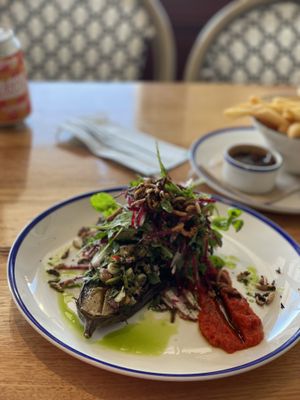 Roast Eggplant   at Bermagui Hotel in Bermagui