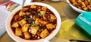 Vegan Mapo Tofu at Tianze Dumpling House in Auckland