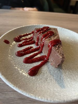 Chocolate Raspberry Torte  at The Dickens Inn in East London