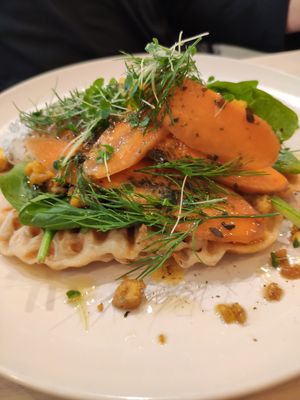 Gladlaks or Happy Salmon at Vasty Food & Drinks in Aalesund