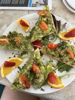 Avocadotoast   at Key Largo Conch House in Key Largo