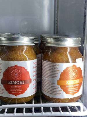 Kimchi  at Super Gourmet in Bocas Del Toro
