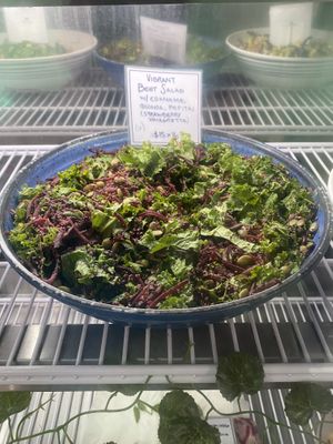 Beet salad  at Super Gourmet in Bocas Del Toro