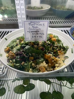 Deli salads   at Super Gourmet in Bocas Del Toro