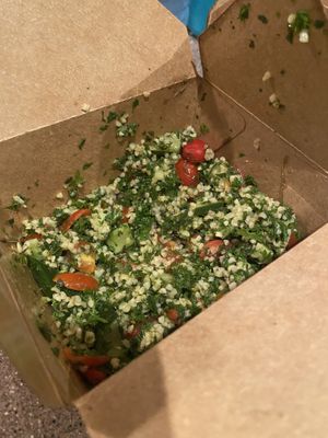 Tabbouleh  at Super Gourmet in Bocas Del Toro