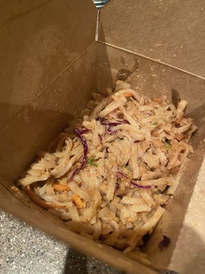 Veg pad Thai  at Super Gourmet in Bocas Del Toro