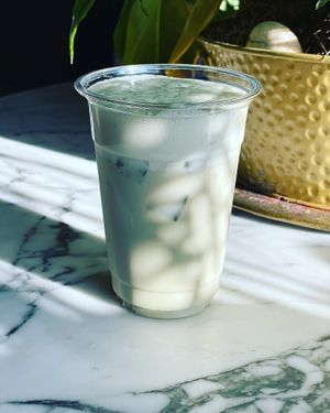 Iced Matcha   at Good Vibes Juice & Smoothie in Lake Placid