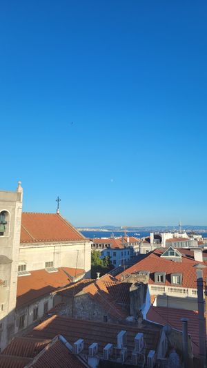 View at Lumi Rooftop Restaurant & Bar in Lisbon