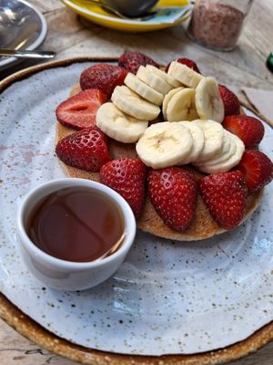 Pancakes at Amélia Lisboa in Lisbon