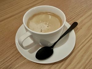 Americano (they serve oat milk)   at Planta in Bethesda