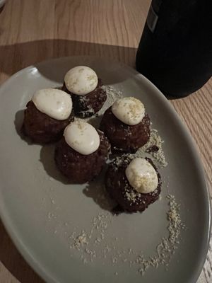Cauliflower tots   at Planta in Bethesda