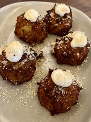 Cauliflower tots  at Planta in Bethesda