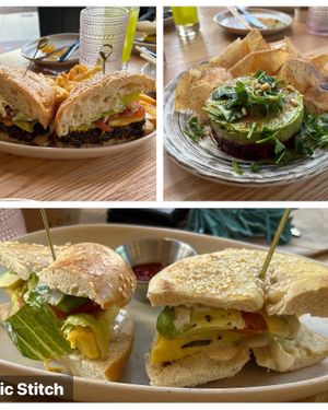 Entrees - some on brunch menu others on Reg menu  at Planta in Bethesda