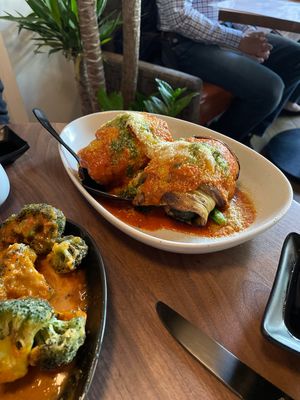 Eggplant rollatini  at Planta in Bethesda