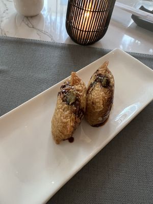Mushroom Bacon Sushi   at Planta in Bethesda