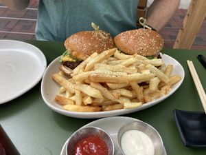 Truffle parm fries    at Planta in Bethesda