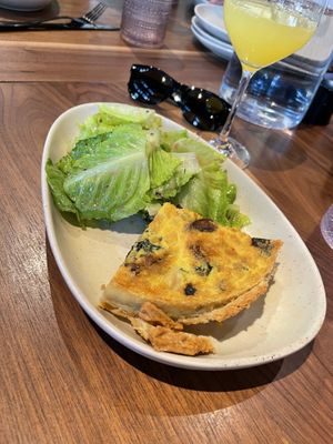 Quiche  at Planta in Bethesda
