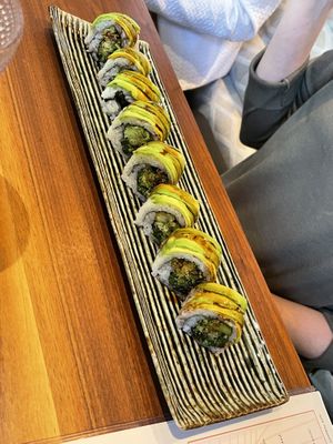 Dragon roll  at Planta in Bethesda