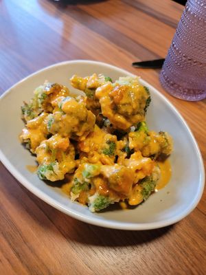 Bang bang broccoli at Planta in Bethesda