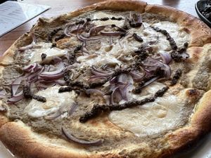 Truffle pizza  at Planta in Bethesda