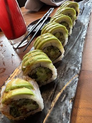 Dragon roll #Veganuary at Planta in Bethesda