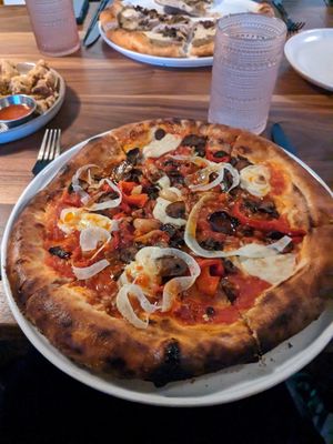 Diavola pizza at Planta in Bethesda